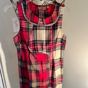 Princess by Vera Wang plaid mini dress